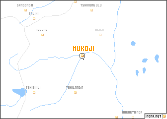 map of Mukoji
