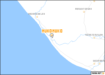 map of Mukomuko