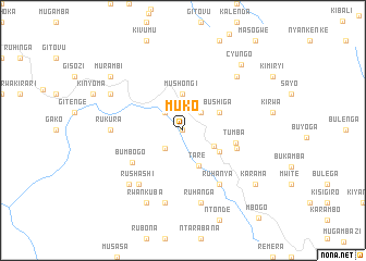 map of Muko