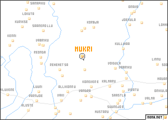 map of Mukri