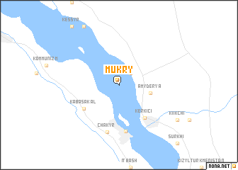 map of Mukry