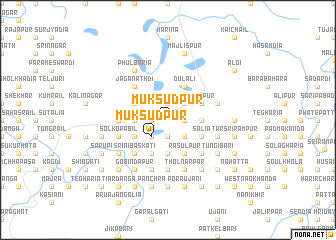 map of Muksūdpur