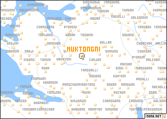 map of Muktong-ni