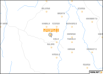 map of Mukumbi