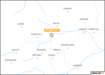 map of Mukumbi