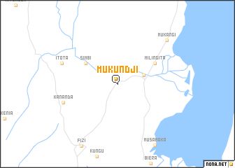 map of Mukundji
