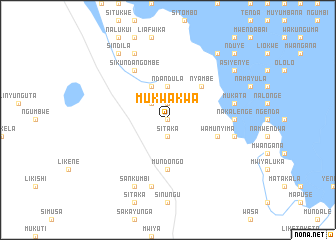 map of Mukwakwa