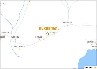 map of Mukwenda