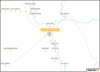 map of Mukwokwo