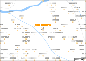 map of Mulabara