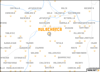 map of Mulacharca