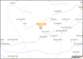 map of Mulak