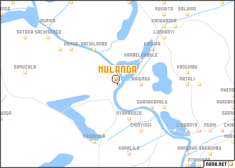 map of Mulanda