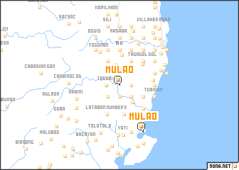 map of Mulao