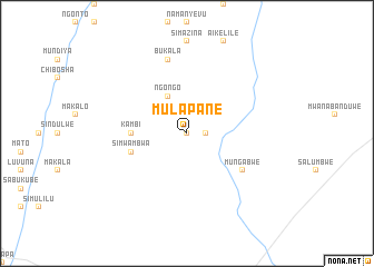 map of Mulapane