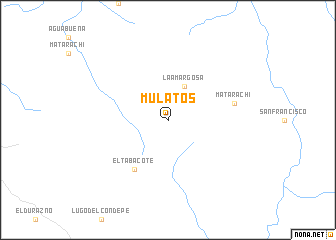 map of Mulatos