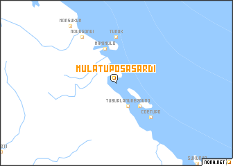 map of Mulatupo Sasardí