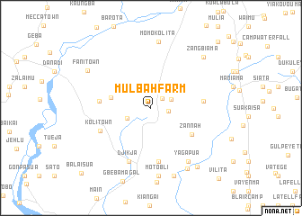map of Mulbah Farm