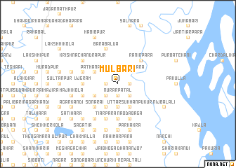 map of Mulbāri