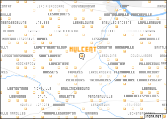 map of Mulcent