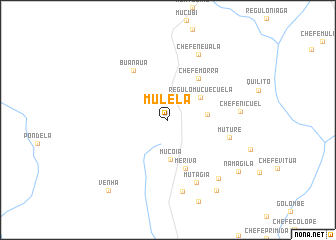 map of Mulela