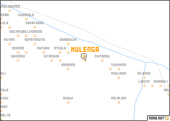 map of Mulenga