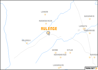 map of Mulenge