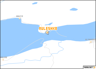 map of Muleshka