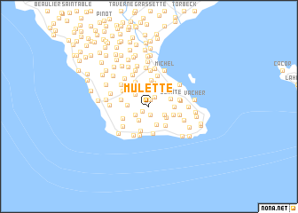 map of Mulette