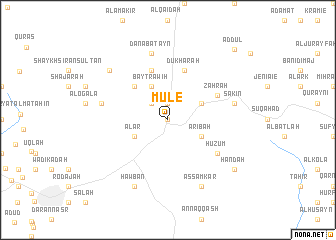 map of Mule