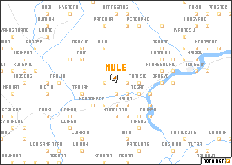 map of Mulè