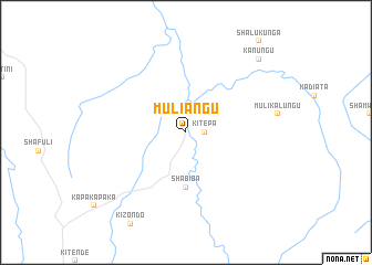 map of Muliangu