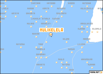 map of Mulikelela