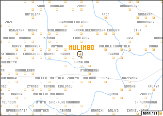 map of Mulimbo