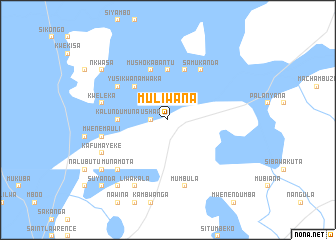 map of Muliwana