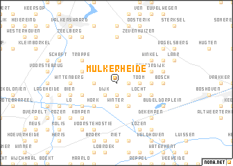 map of Mulkerheide