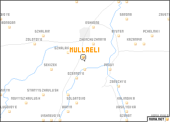 map of Mulla-Eli