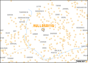 map of Mulla Saiyid