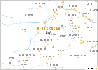 map of Mulla Shādo