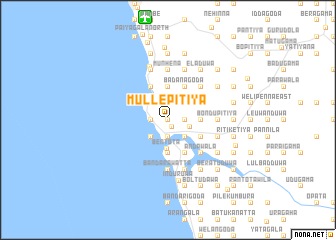 map of Mullepitiya