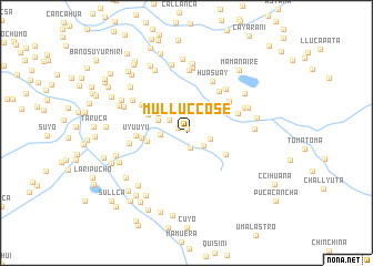 map of Mulluccose