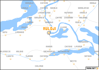 map of Muloji