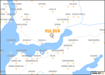 map of Muloka