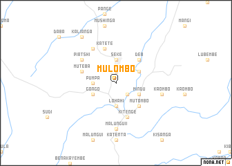 map of Mulombo