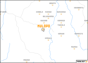 map of Mulopo