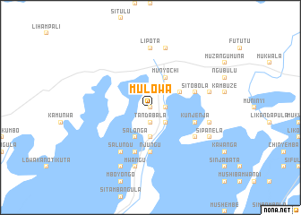 map of Mulowa