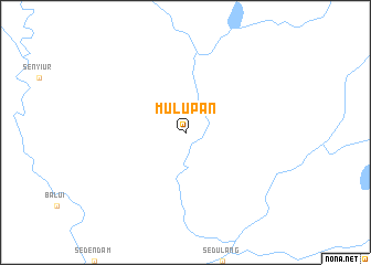 map of Mulupan