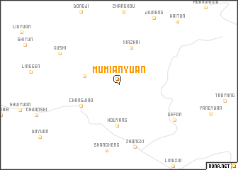 map of Mumianyuan