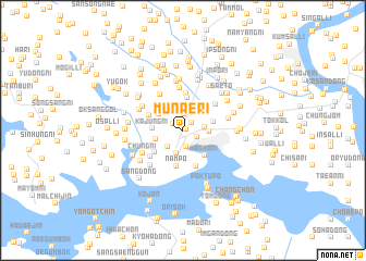 map of Munae-ri