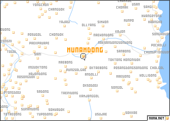 map of Munam-dong